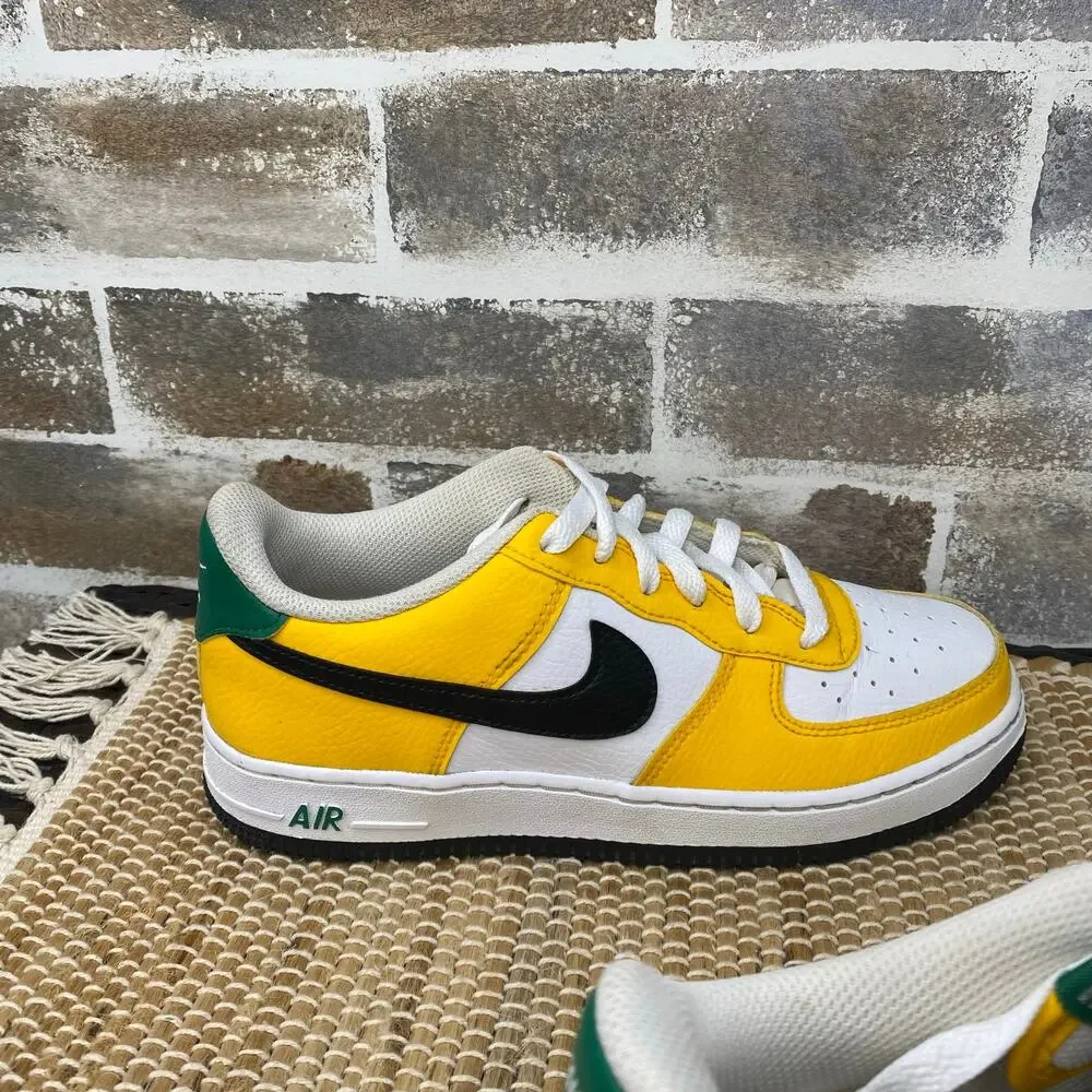 Nike Air Force 1 GS Oakland Athletics Sneakers FN8008-700 Size 5.5Y